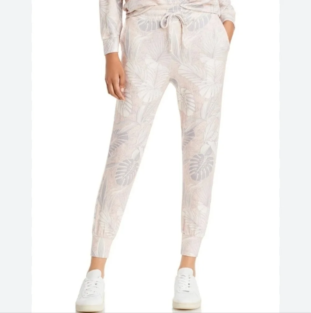 Sundry Palm Tree Printed Joggers Size 1 / Small New With Tags - Picture 2 of 8
